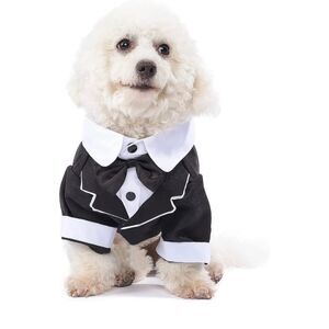 Brand New Spooktacular Creations Business Suit Tuxedo Pet Costume for Dogs Sz XL